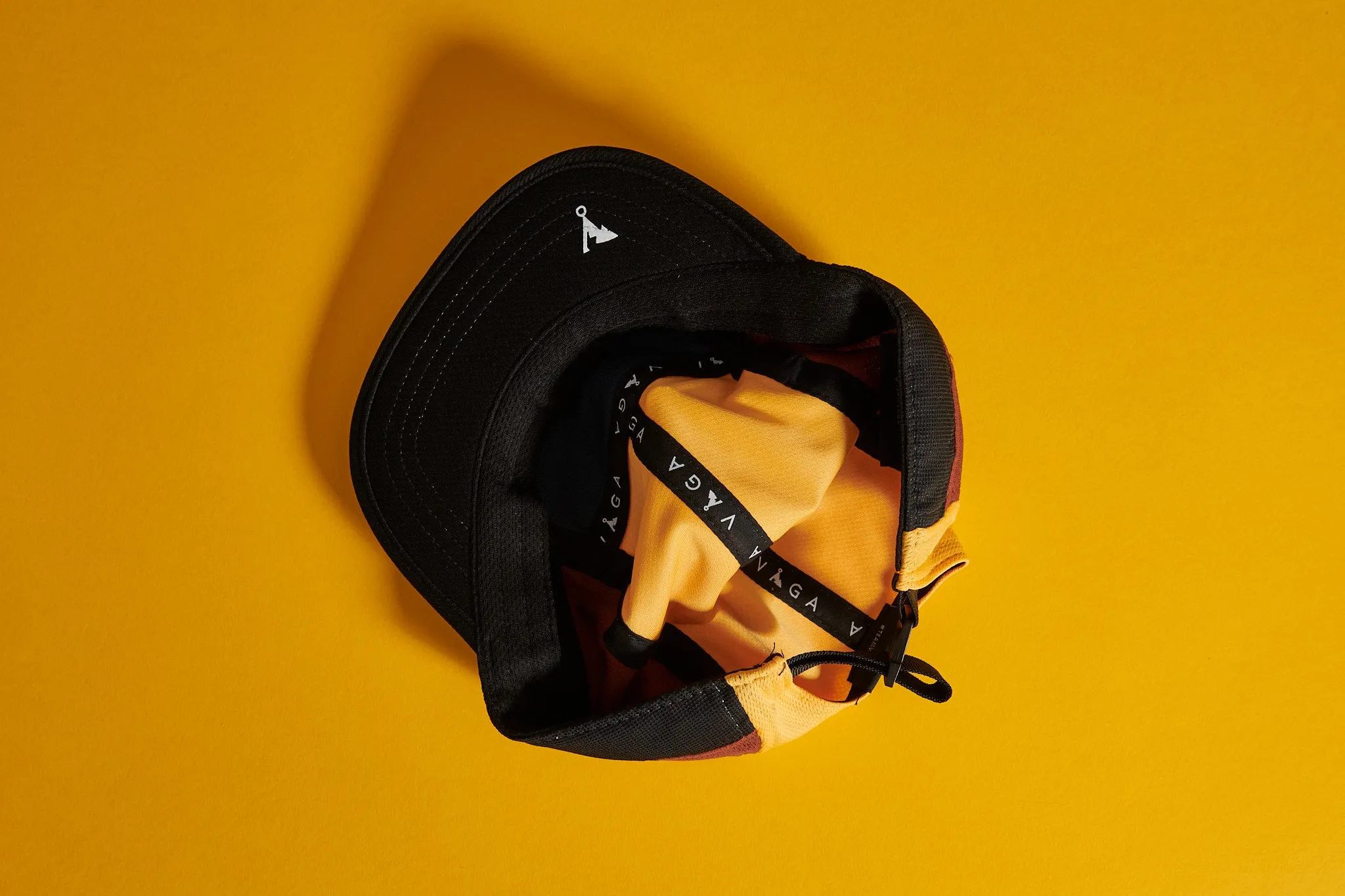 VAGA Club Cap - Ocean/Mellow Yellow/Brown