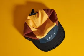 VAGA Club Cap - Ocean/Mellow Yellow/Brown