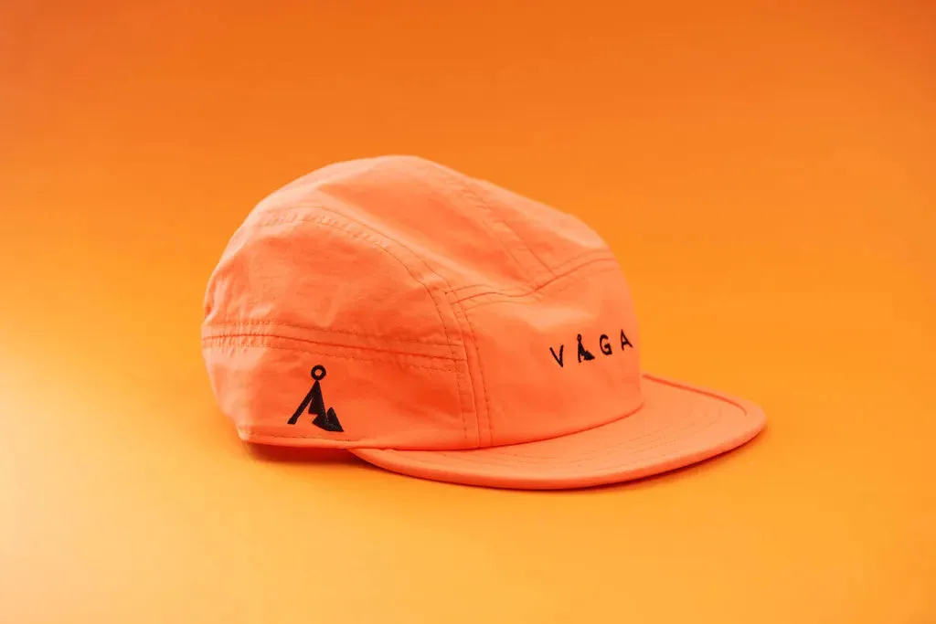 VAGA Fell Cap - Neon Orange/Navy