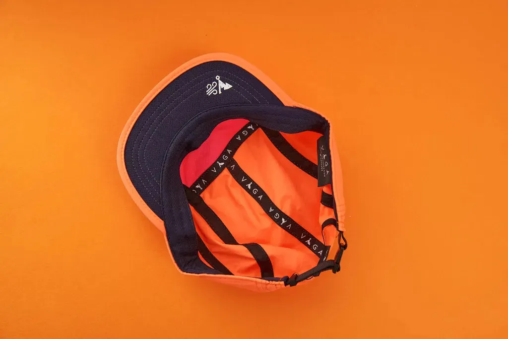 VAGA Fell Cap - Neon Orange/Navy