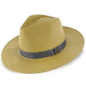 Walrus Hats Natural Paper Braid Straw Fedora Hat w/ Band