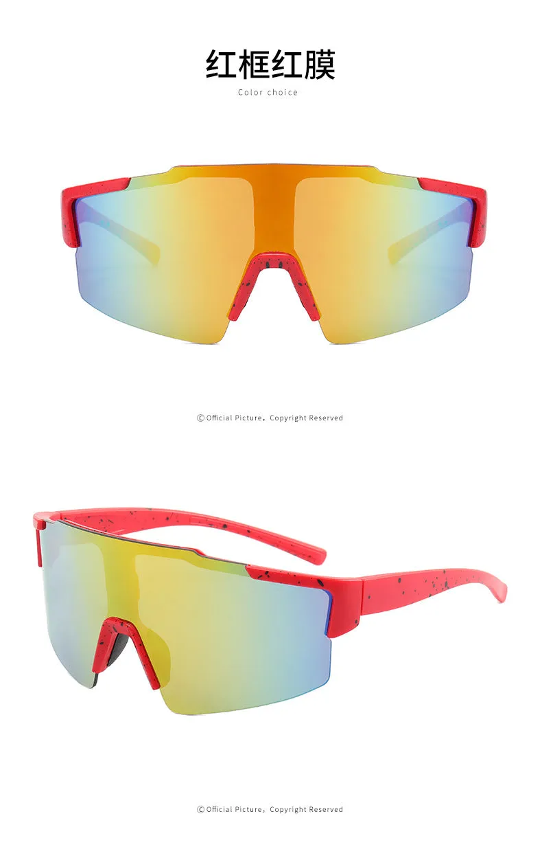 Wholesale colorful sunglasses women's outdoor cycling glasses MOQ≥2 JDC-SG-XiuW006